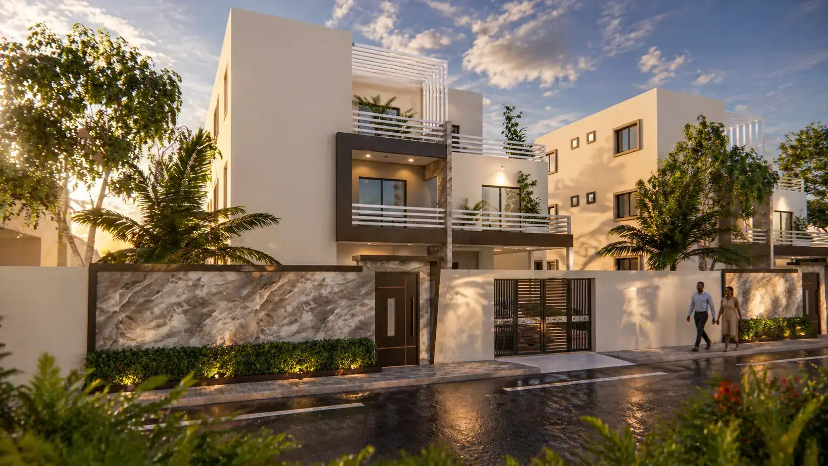 Villa individuelle F6 du projet Dekk Sindia