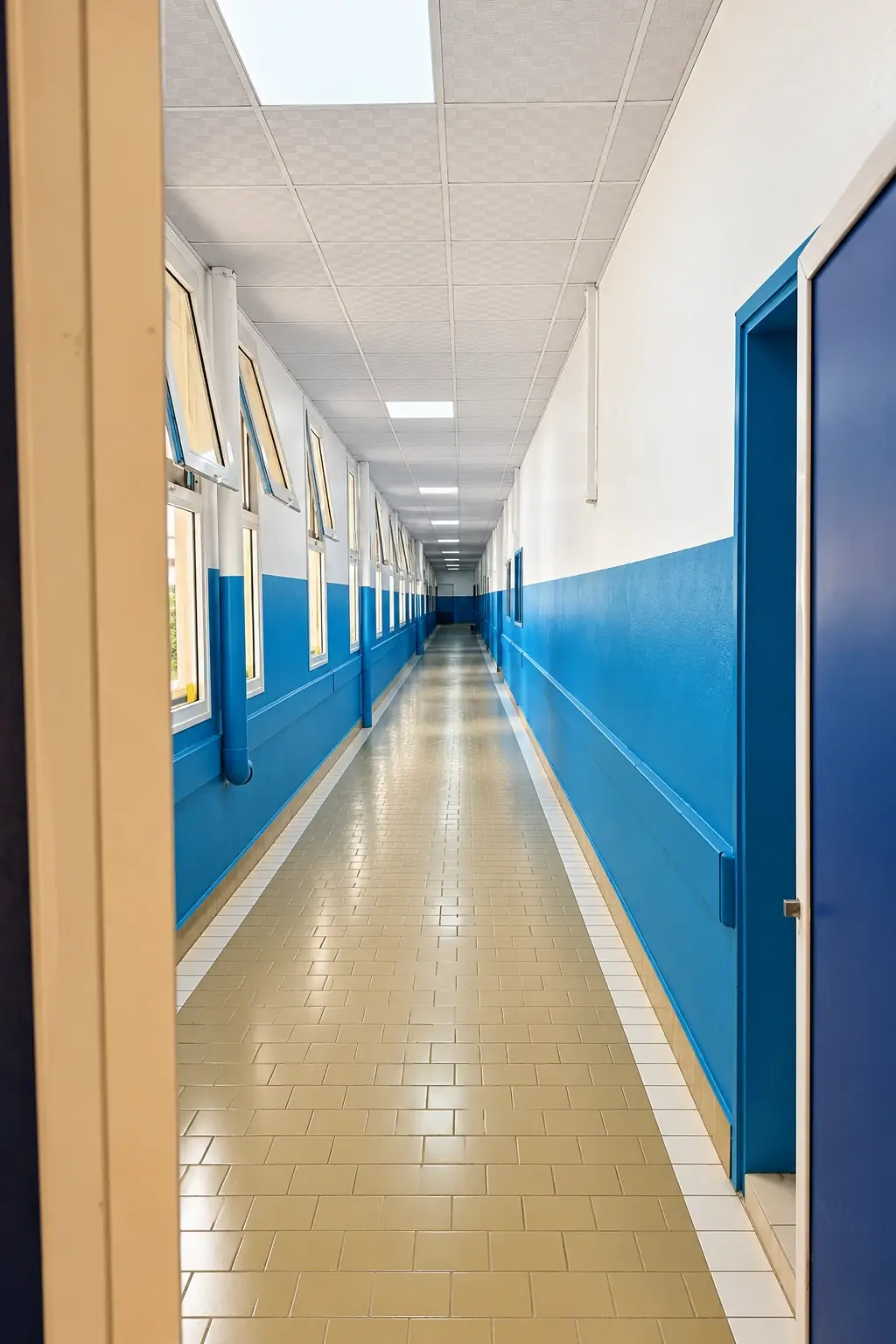 Hôpital & École — circulation intérieure rénovée