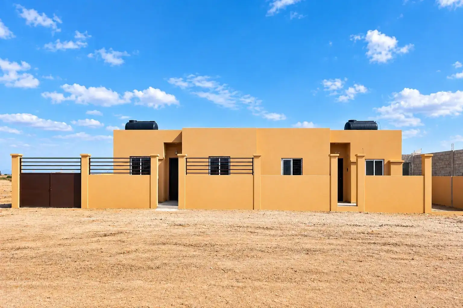 Système de construction M2 — villa réalisée