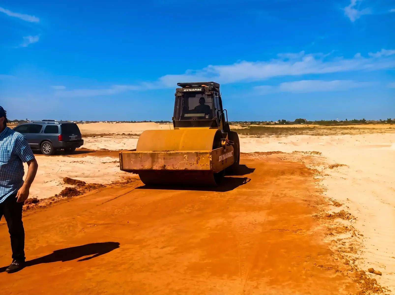 Travaux de voirie SICAP Lac Rose