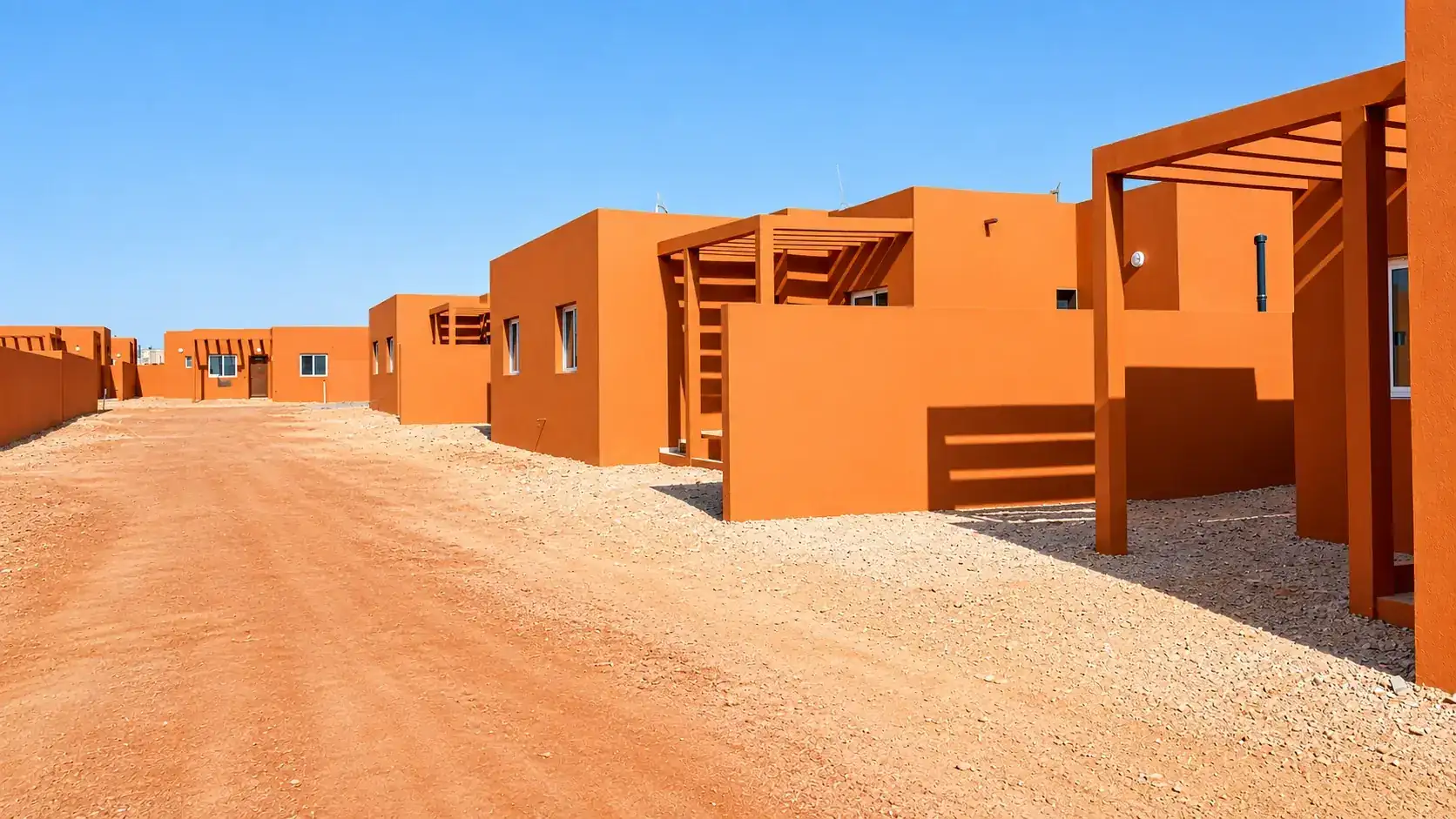 Projet Sicap Lac Rose réalisé par Group Prandi Sénégal — Villas F3 et F4 — média 1