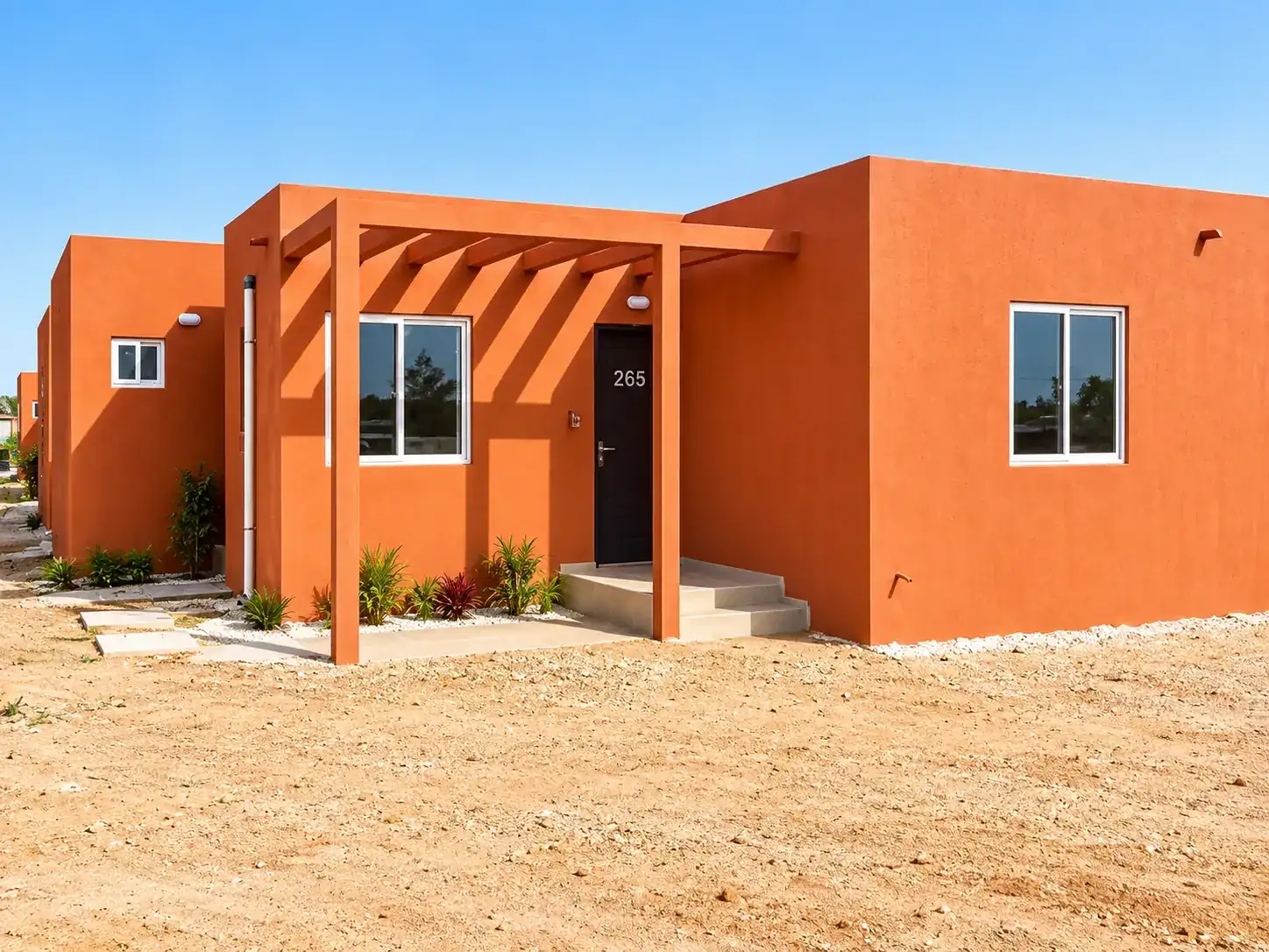 Projet Sicap Lac Rose réalisé par Group Prandi Sénégal — Villas F3 et F4 — média 6